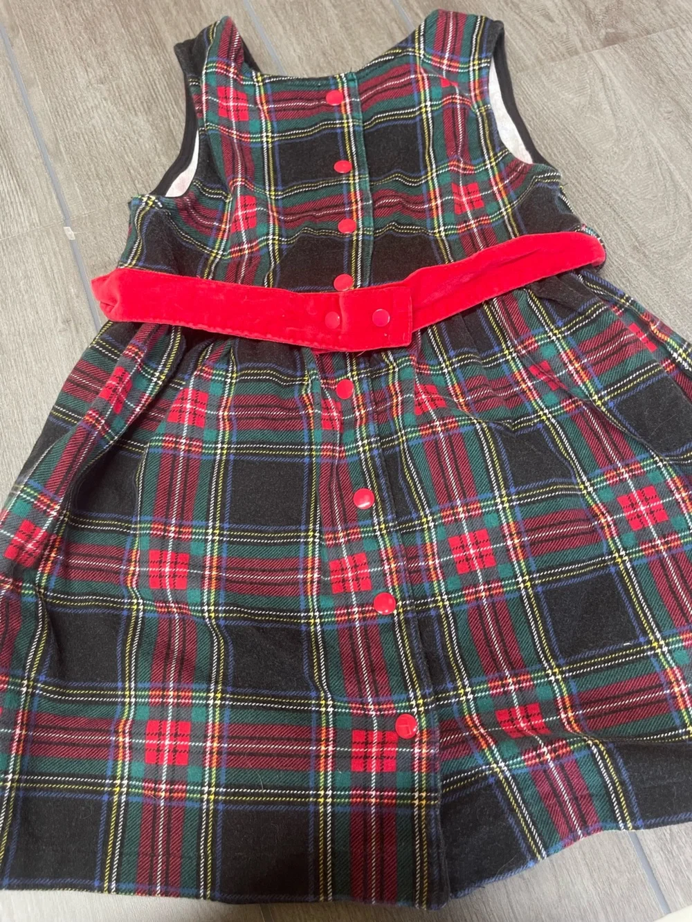 Gymboree festive tartan